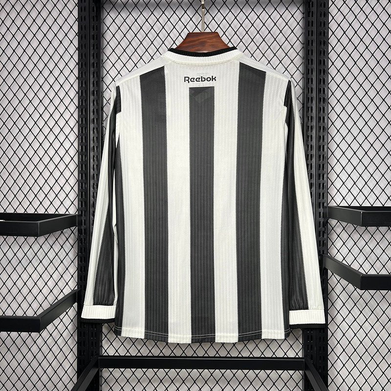 Camisa manga longa Botafogo 24/25 Preta e Branca - DA Sports Oficial