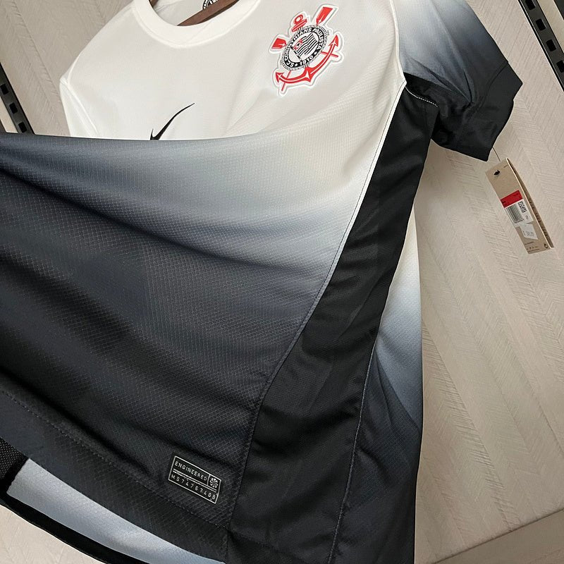 Camisa Nike Corinthians Casa 24/25 - Branca degradê - DA Sports Oficial