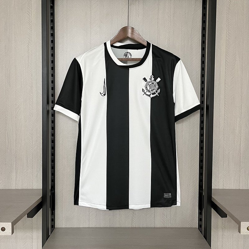 Camisa Nike Corinthians III 24/25 - Preta e Branca - DA Sports Oficial