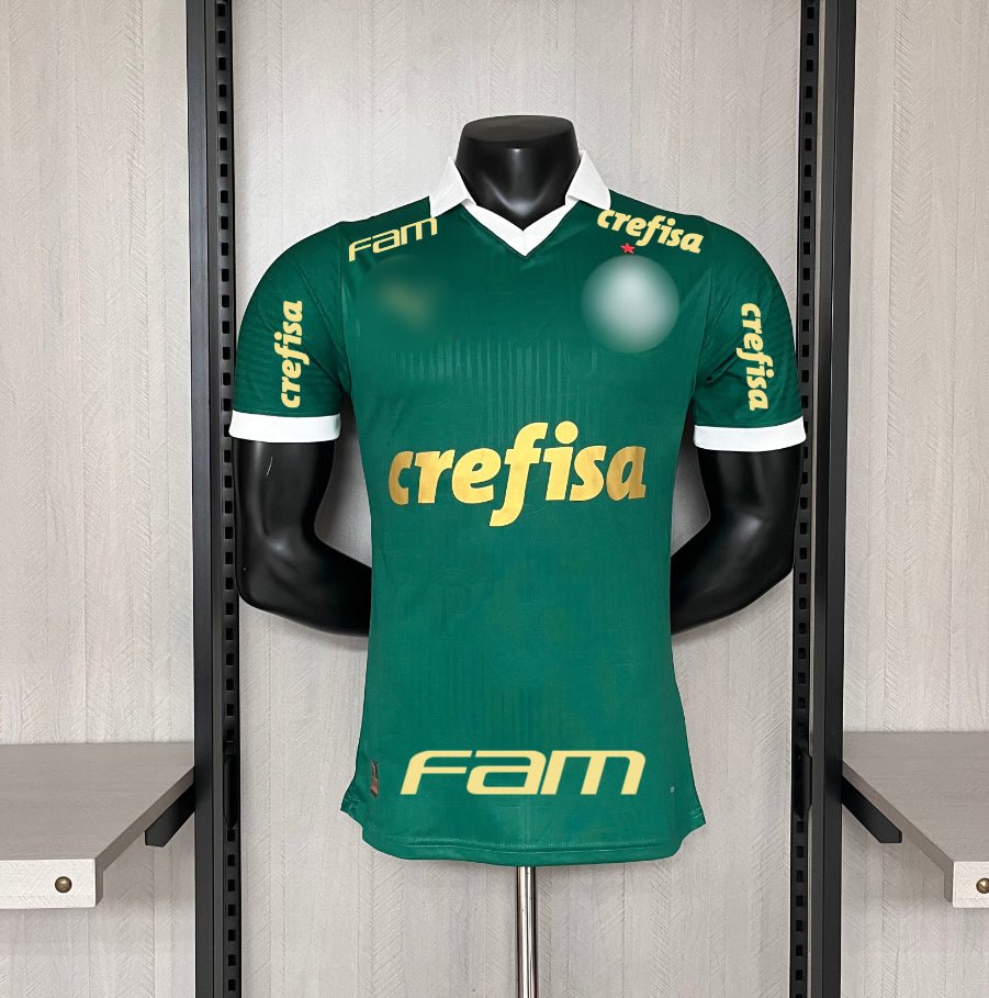 Camisa Palmeiras I 24/25 s/n° Jogador Puma - Verde (Com todos patrocinadores) - DA Sports Oficial