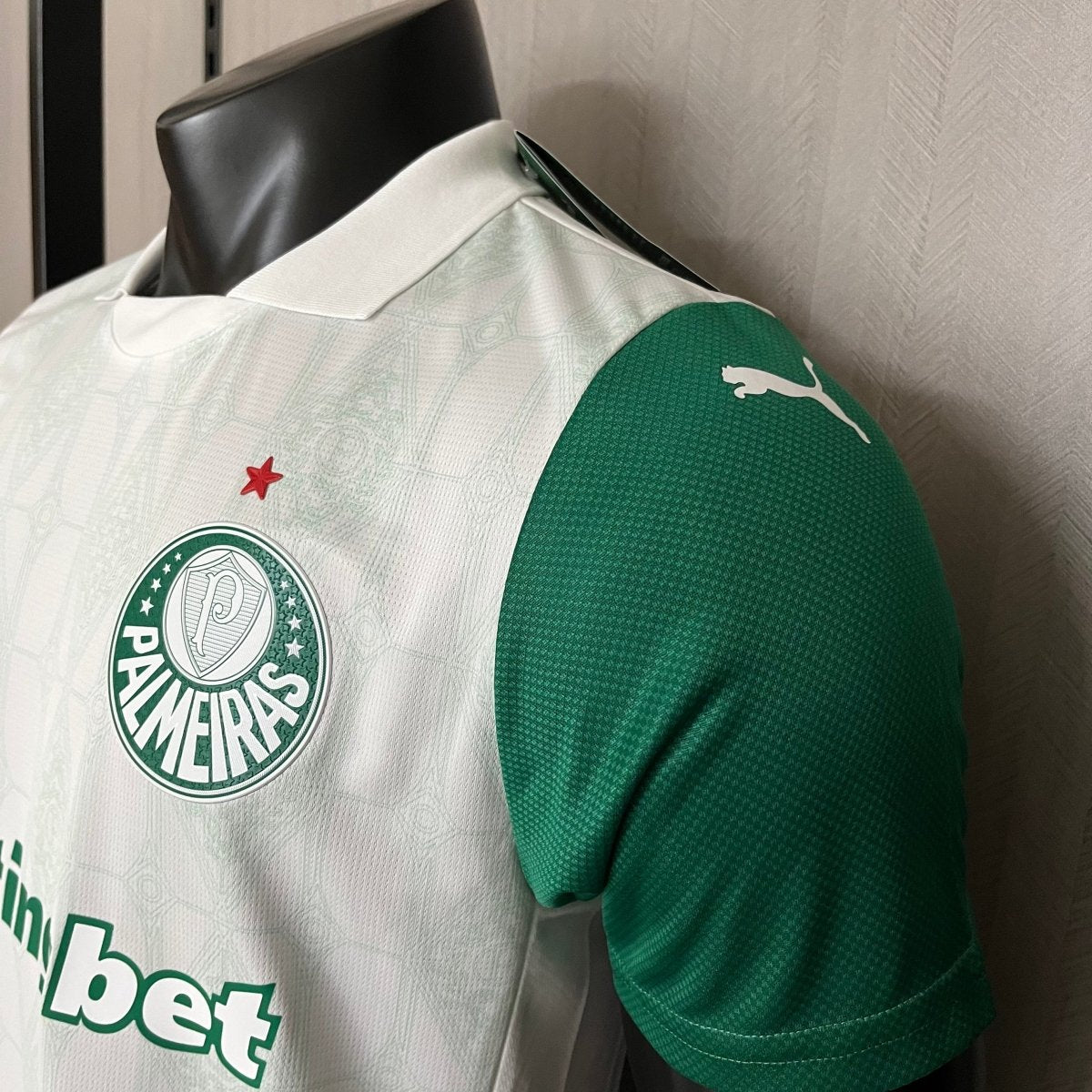 Camisa Palmeiras Jogador AWAY 2025 - Branca - DA Sports Oficial