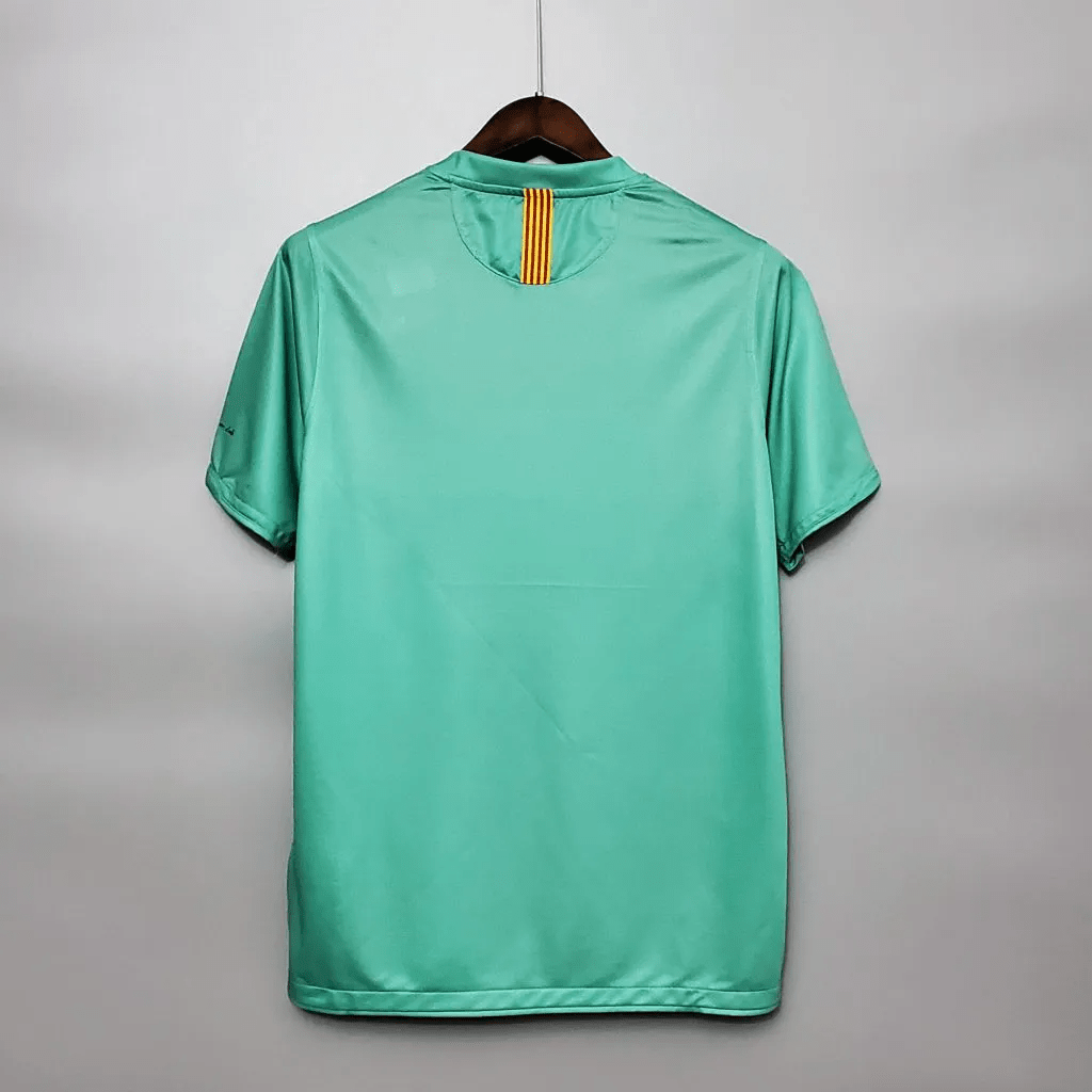 Camisa Retrô Barcelona Away 2010/11 Azul - DA Sports Oficial