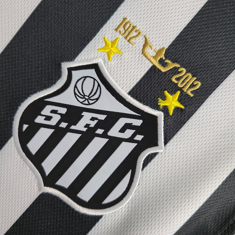 Camisa Santos Retrô 2012/2013 Preta e branca - Nike - DA Sports Oficial