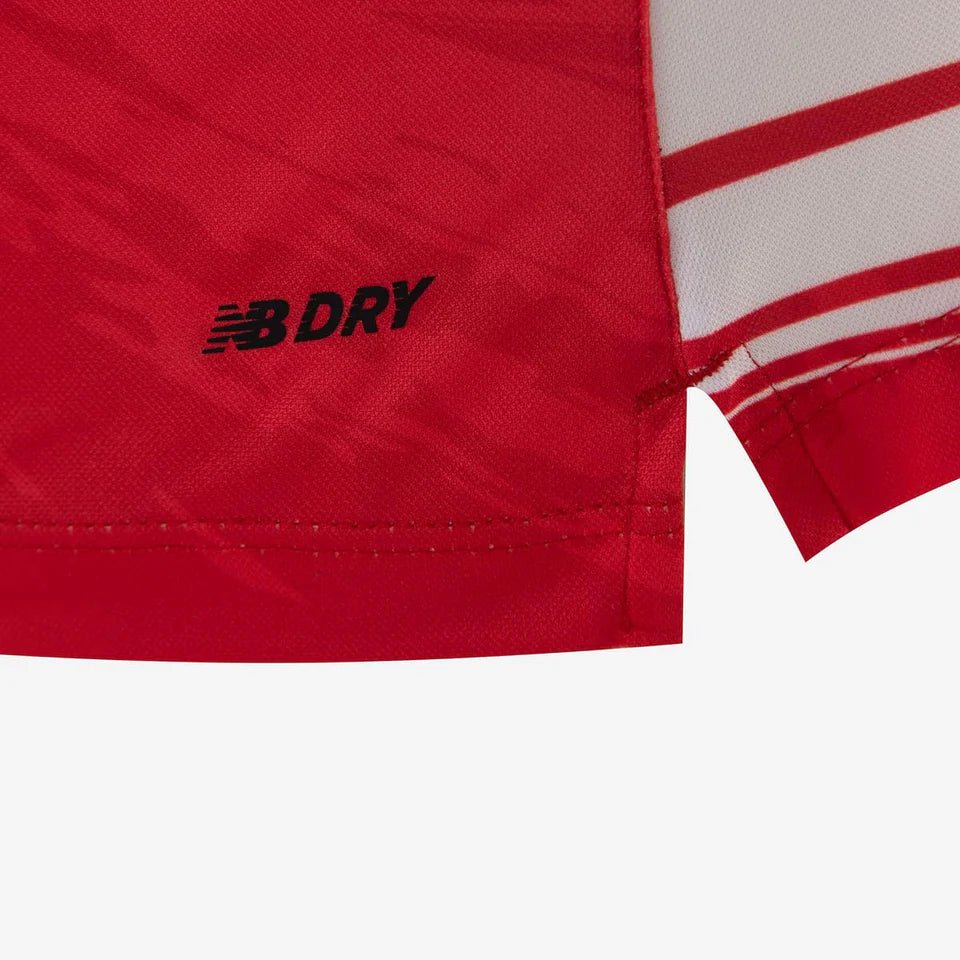 Camisa São Paulo 2025/26 s/n° Goleiro New Balance Masculina - Vermelho+Preto - DA Sports Oficial