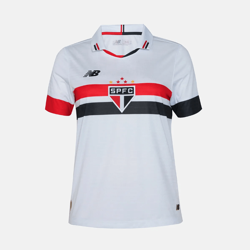 Camisa São Paulo 24/25 New Balance - (Feminina) - DA Sports Oficial