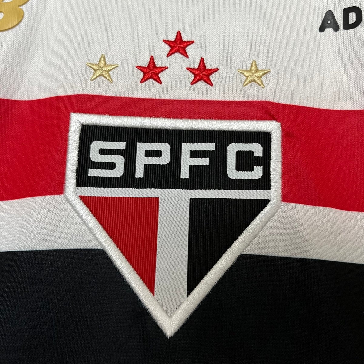 Camisa São Paulo 25/26 Casa New Balance Masculina - Branco+Vermelho - DA Sports Oficial