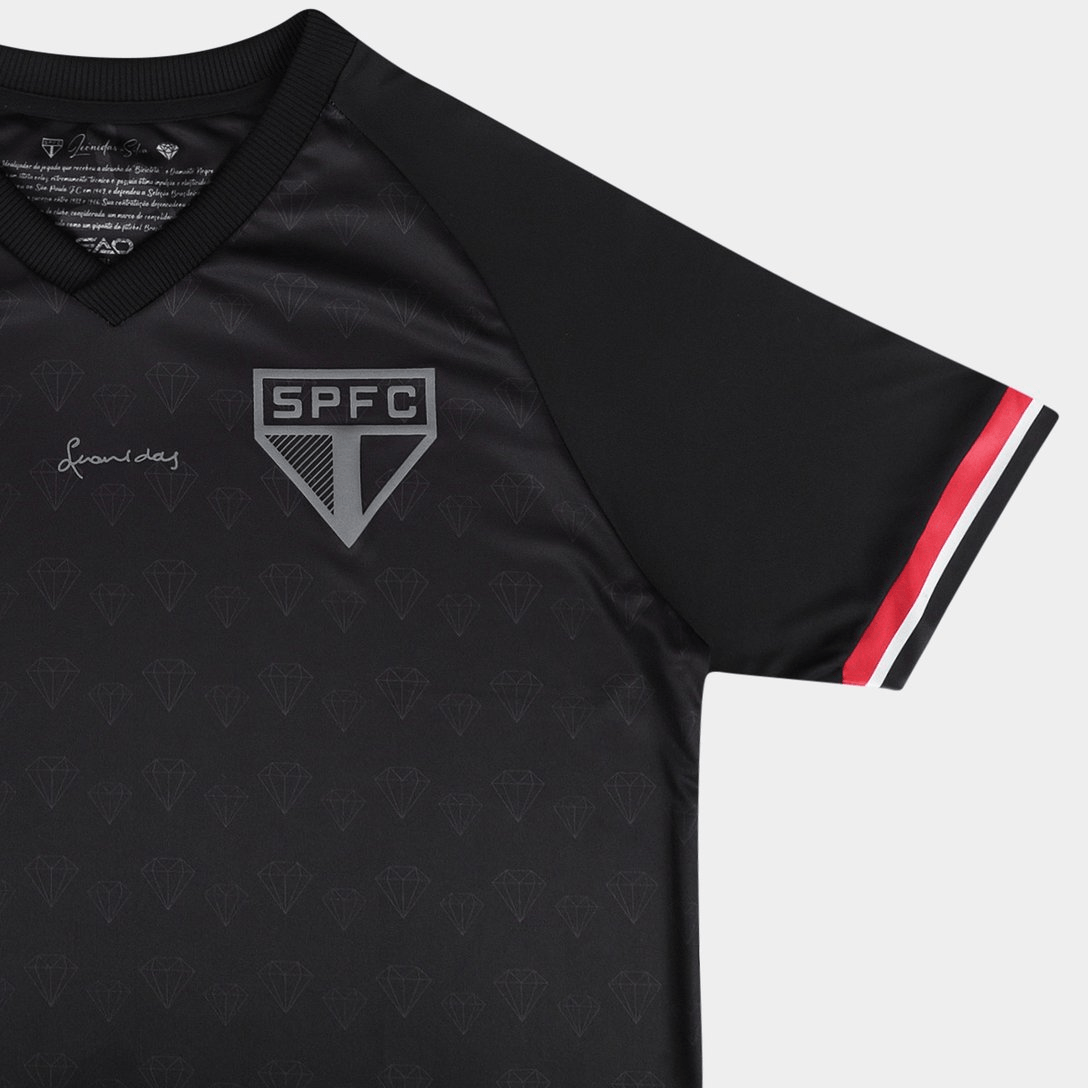 Camisa São Paulo Consciência Negra - Leônidas Diamante Negro 24/25 - DA Sports Oficial