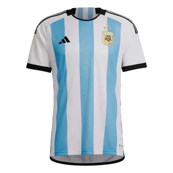 Camisa Seleção da Argentina I 2022 Adidas - Azul e Branca - DA Sports Oficial