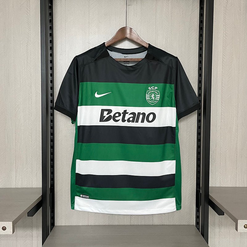 Camisa Sporting I 24/25 Verde e Preto - DA Sports Oficial