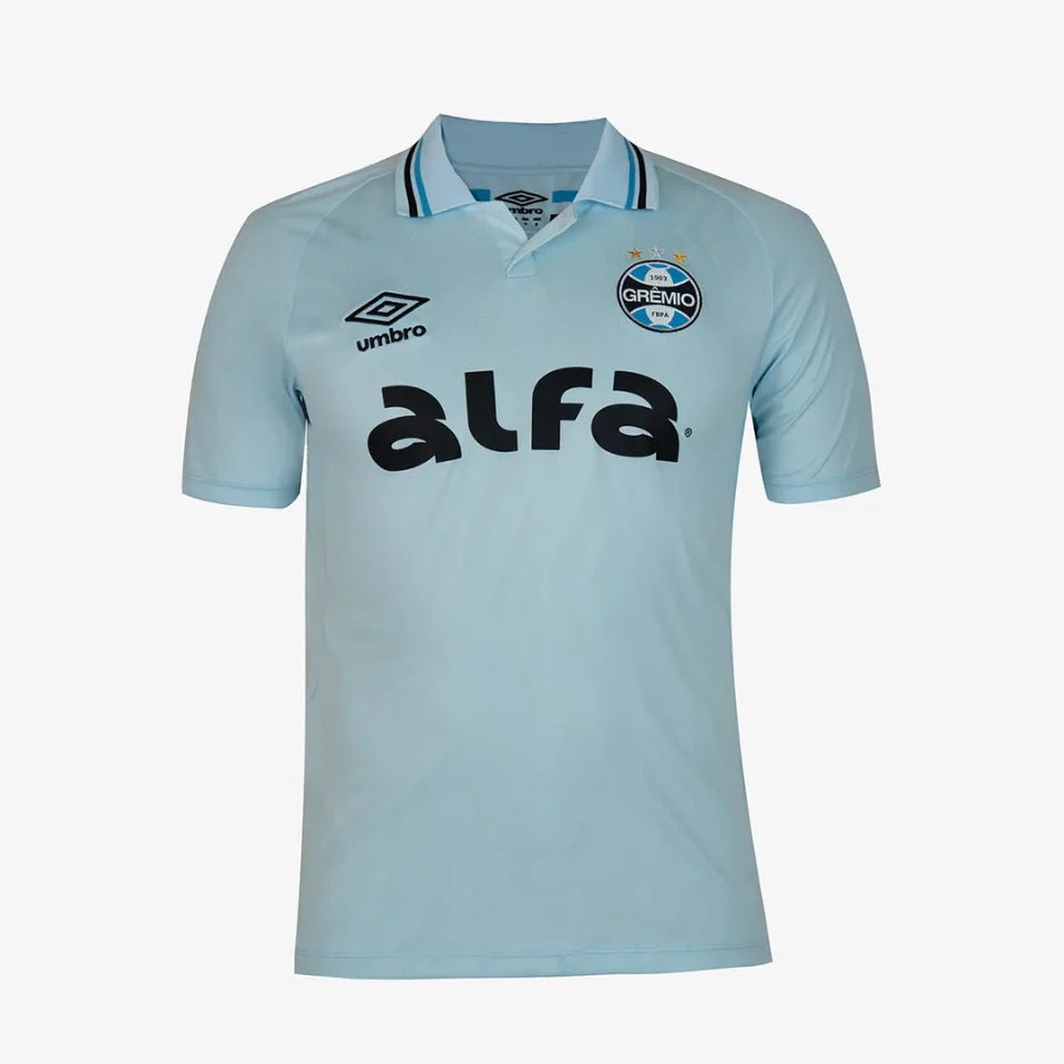 Camisa Umbro Grêmio 2025/26 II Azul Celeste - DA Sports Oficial