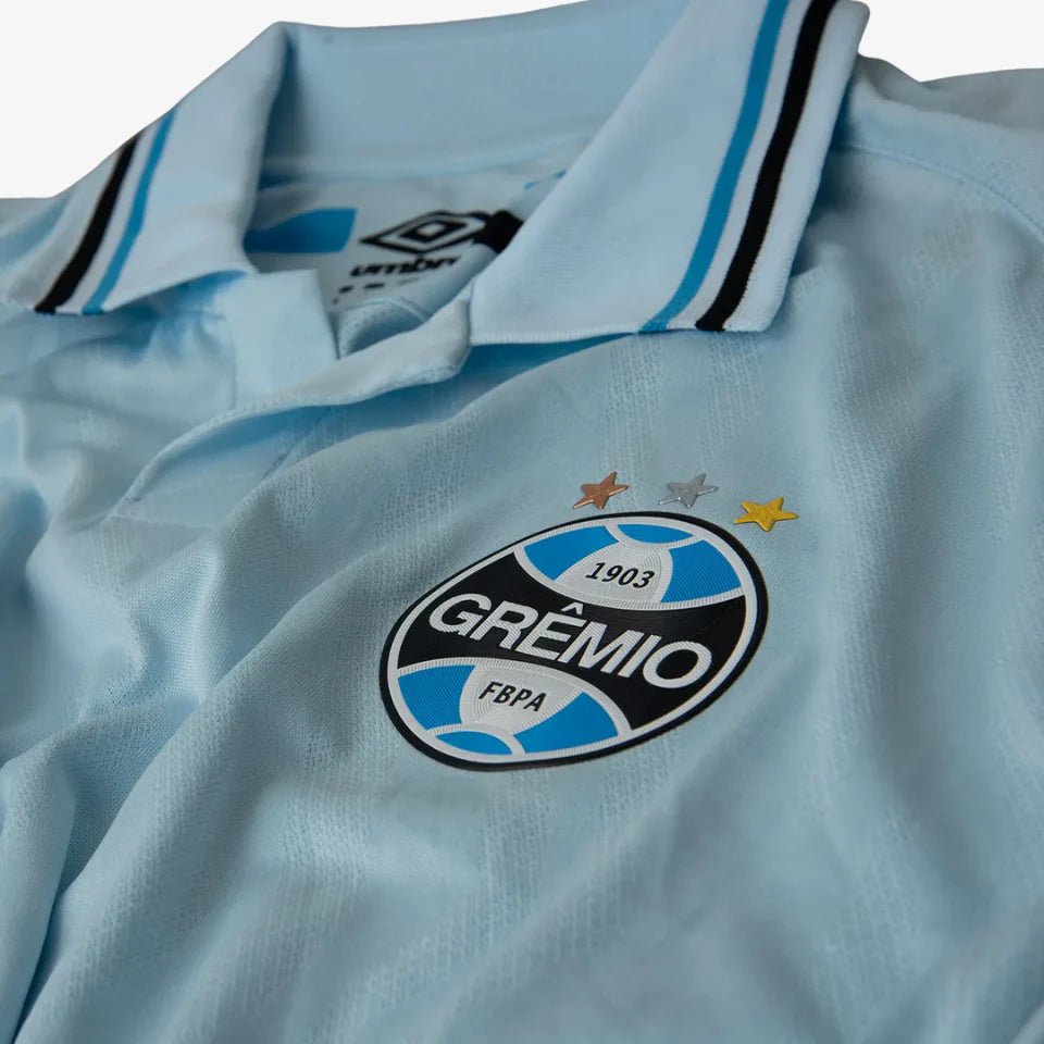Camisa Umbro Grêmio 2025/26 II Azul Celeste - DA Sports Oficial
