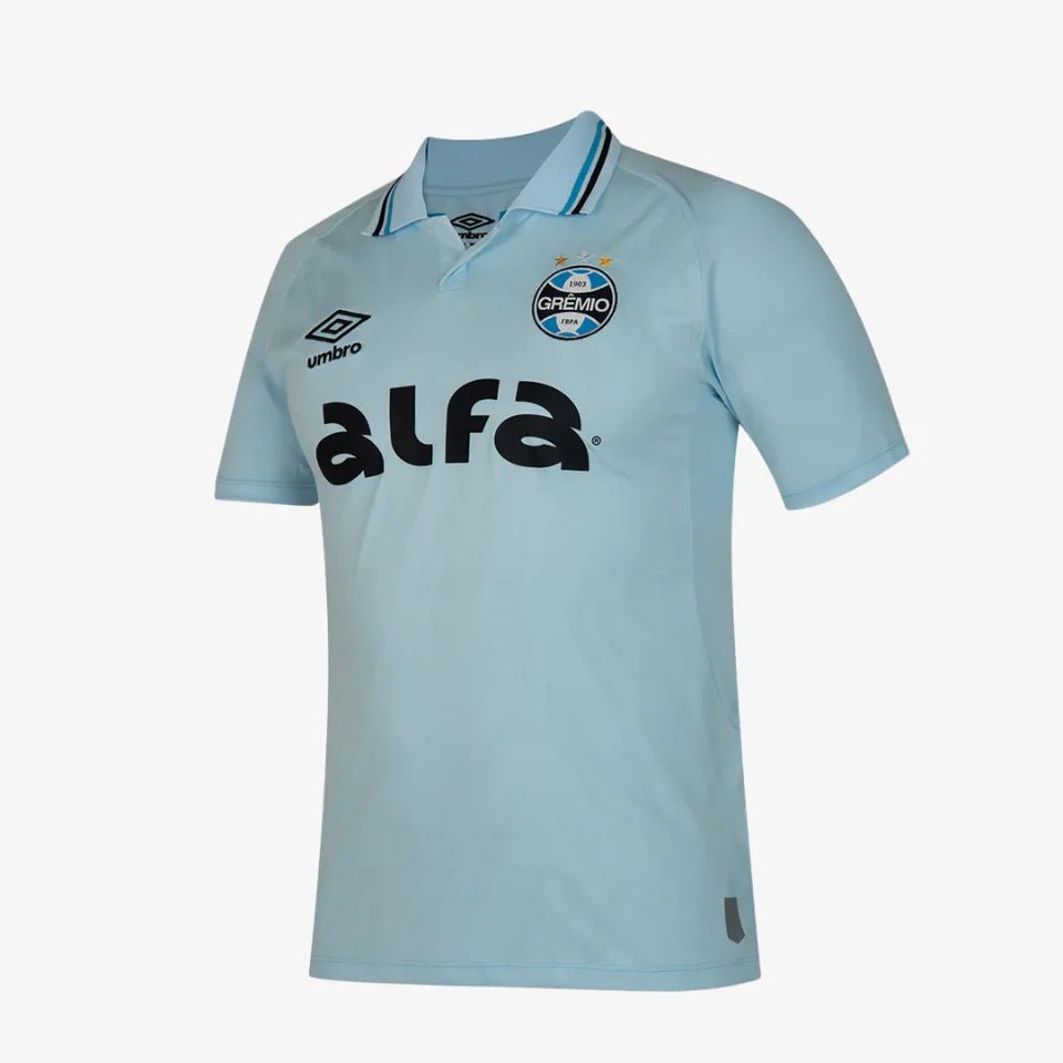 Camisa Umbro Grêmio 2025/26 II Azul Celeste - DA Sports Oficial