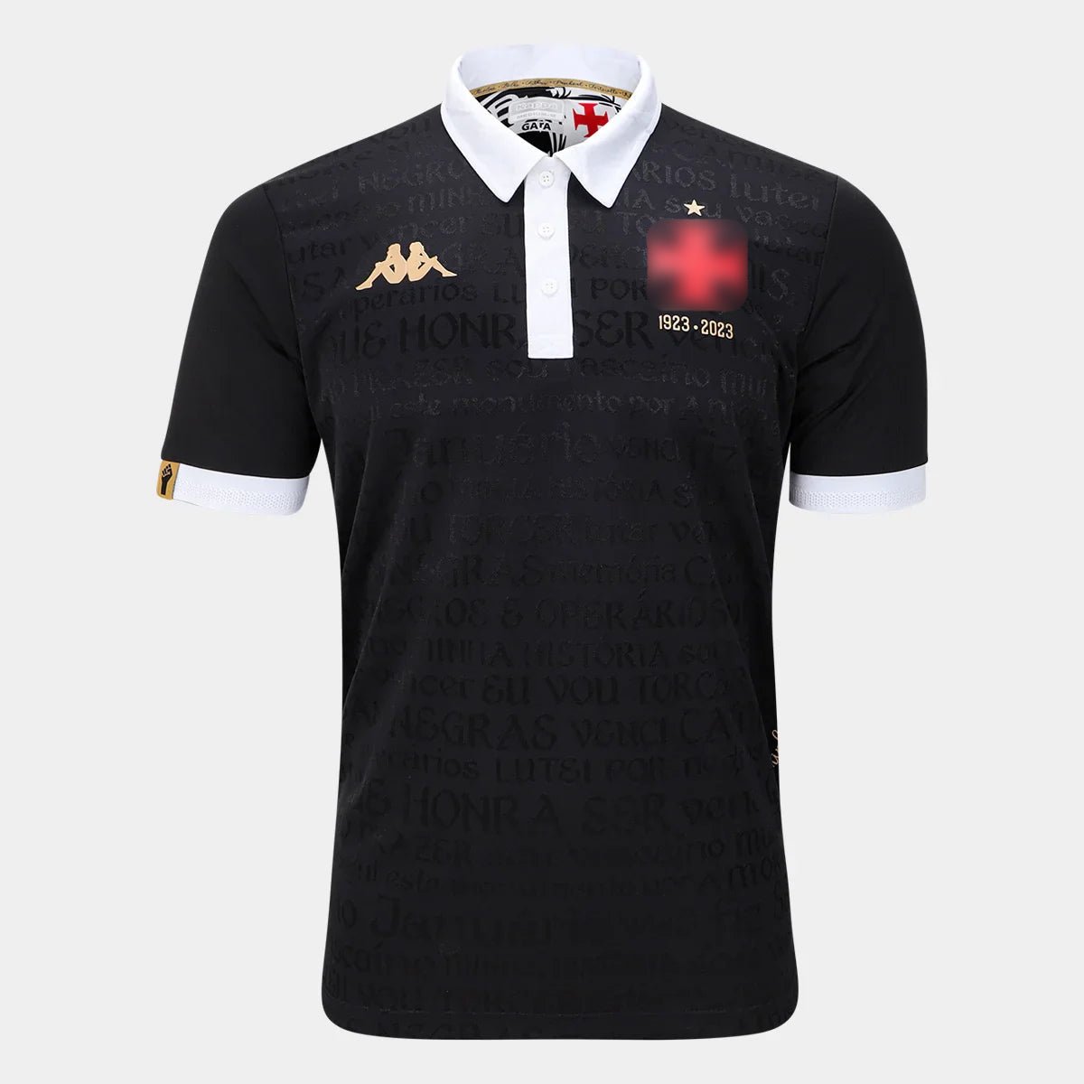 Camisa Vasco da Gama III 23/24 Kappa - Camisas Negras - COUTINHO 11 - DA Sports Oficial