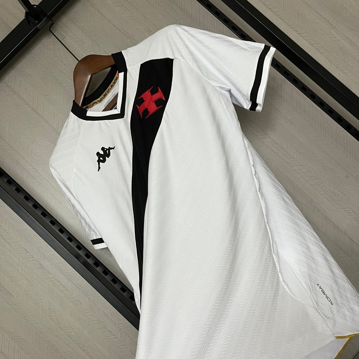Camisa Vasco I 2025 Kappa Masculina - Branca - DA Sports Oficial