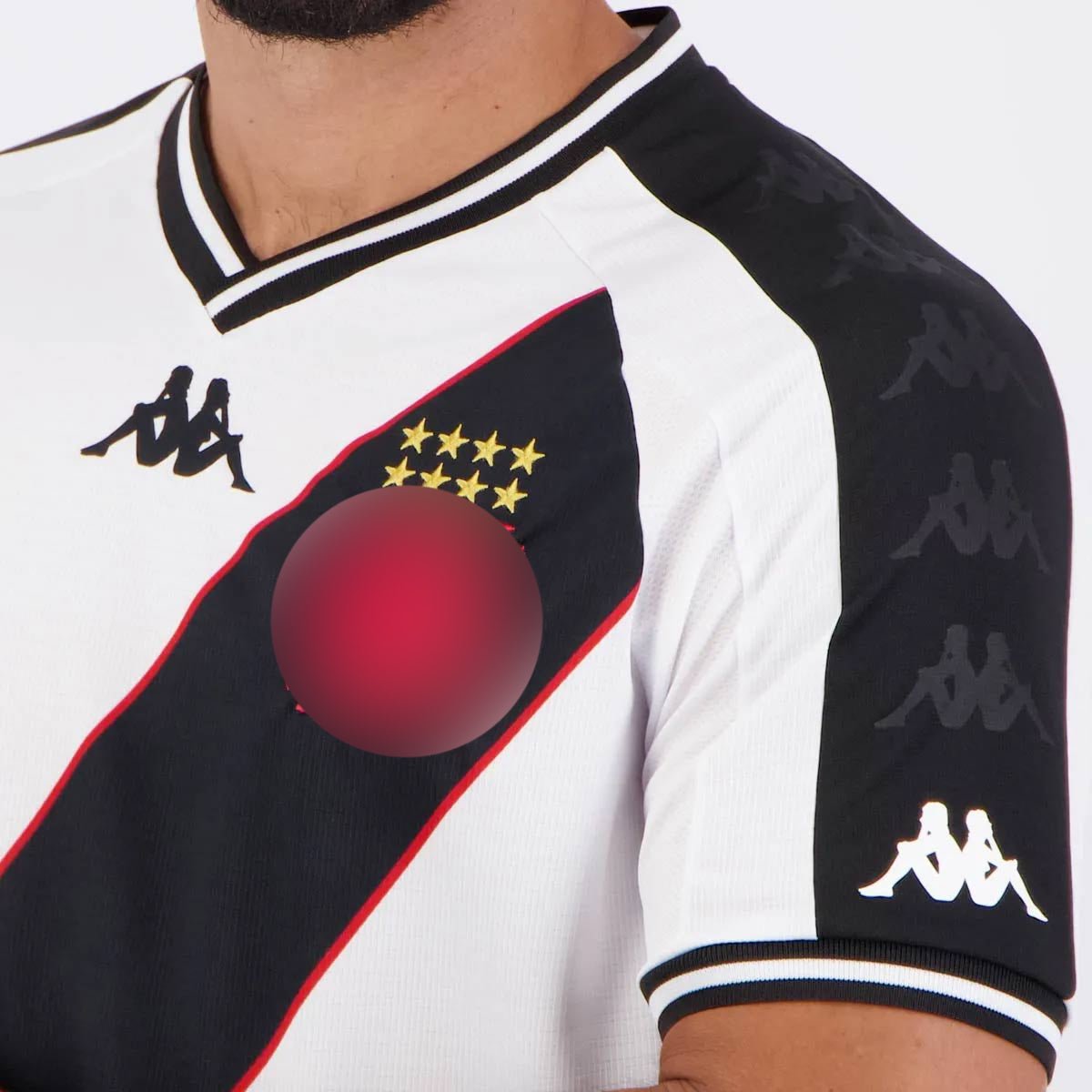 Camisa Vasco I 24/25 Kappa Masculina - Branca COUTINHO 11 - DA Sports Oficial