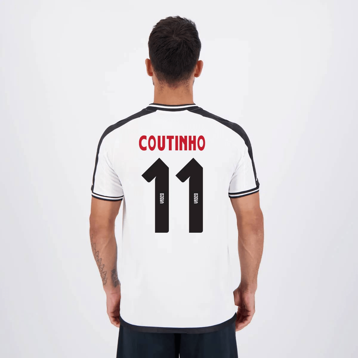 Camisa Vasco I 24/25 Kappa Masculina - Branca COUTINHO 11 - DA Sports Oficial