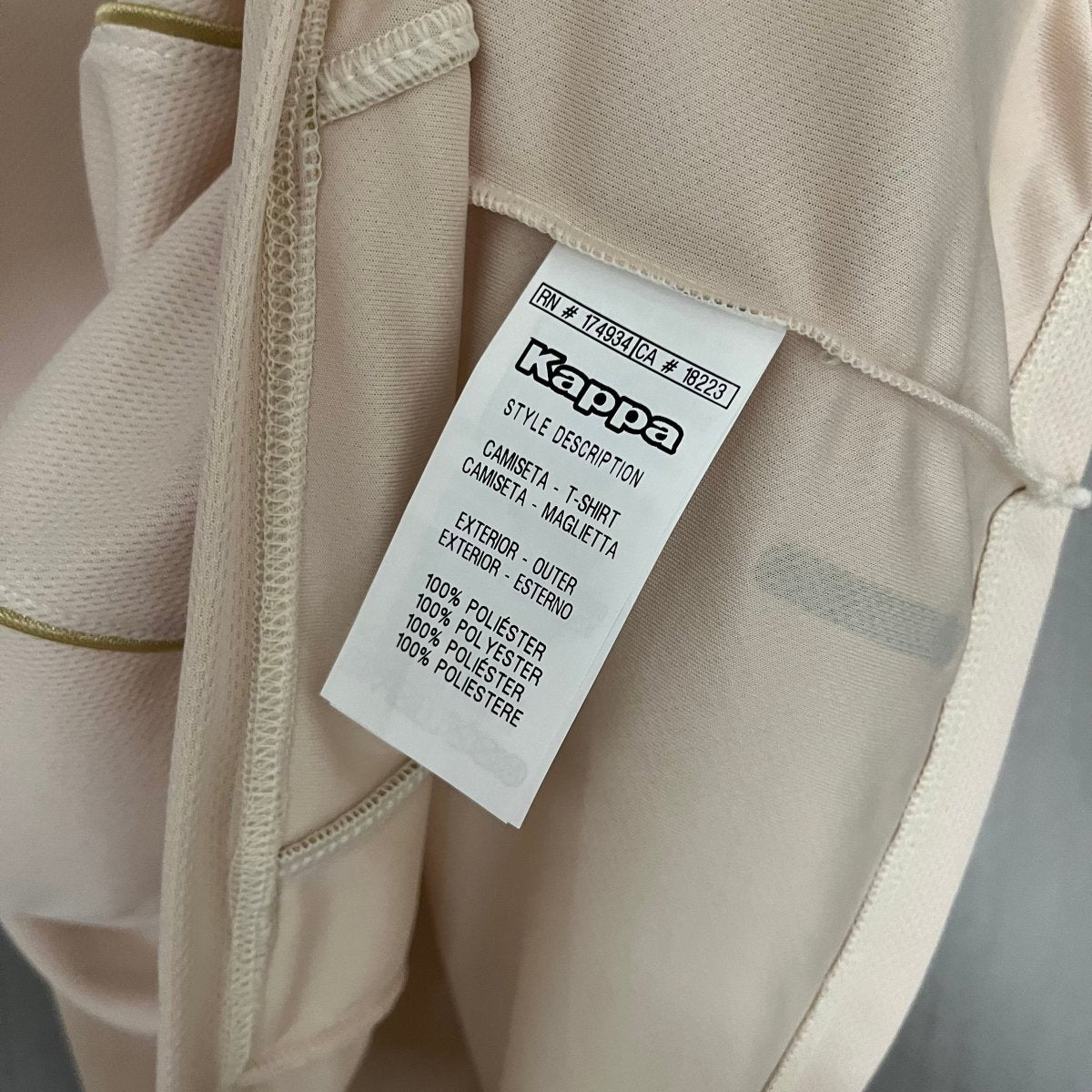 Camisa Vasco III 24/25 Kombat Kappa Masculina - Bege - DA Sports Oficial