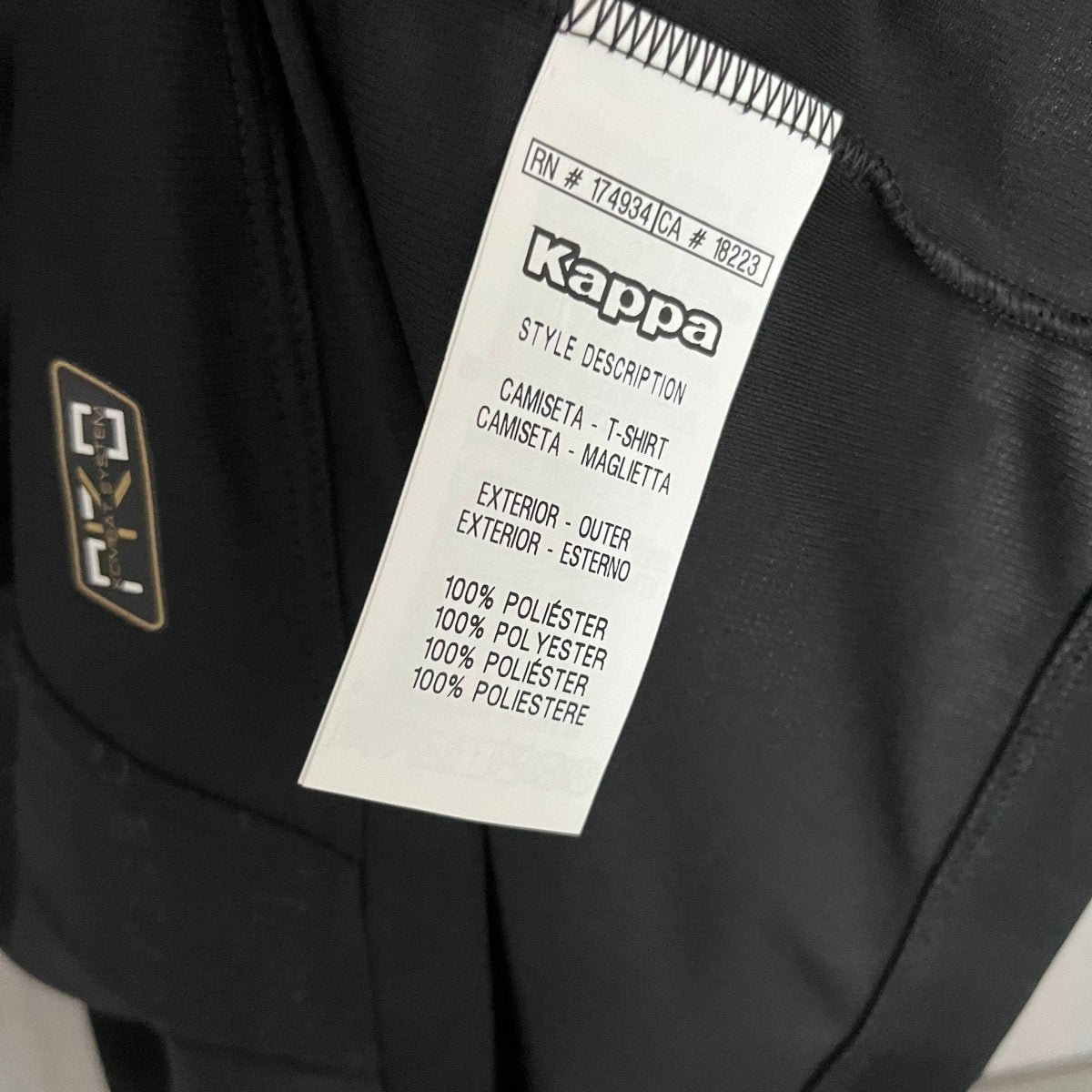 Camisa Vasco III 24/25 s/n° Kombat Kappa Masculina - Preto - DA Sports Oficial