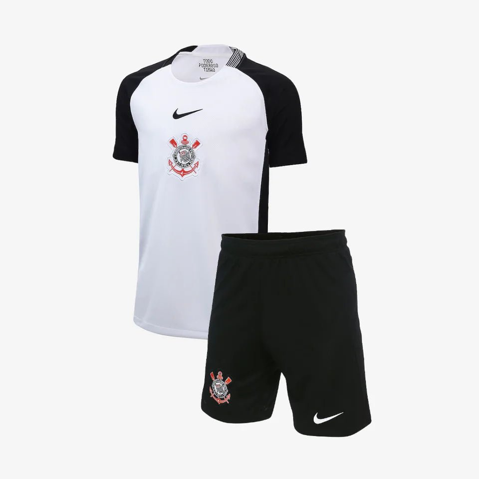 Conjunto Infantil Nike Corinthians 2025/26 I - DA Sports Oficial