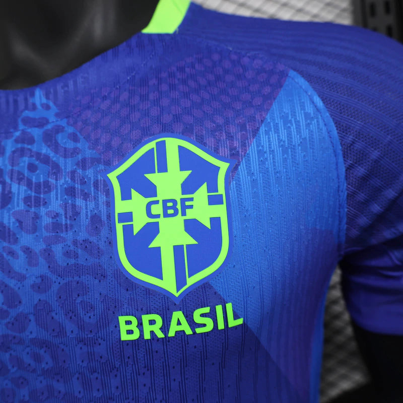 Camisa da Seleção do Brasil II 2025/26 Masculina Azul Jogador