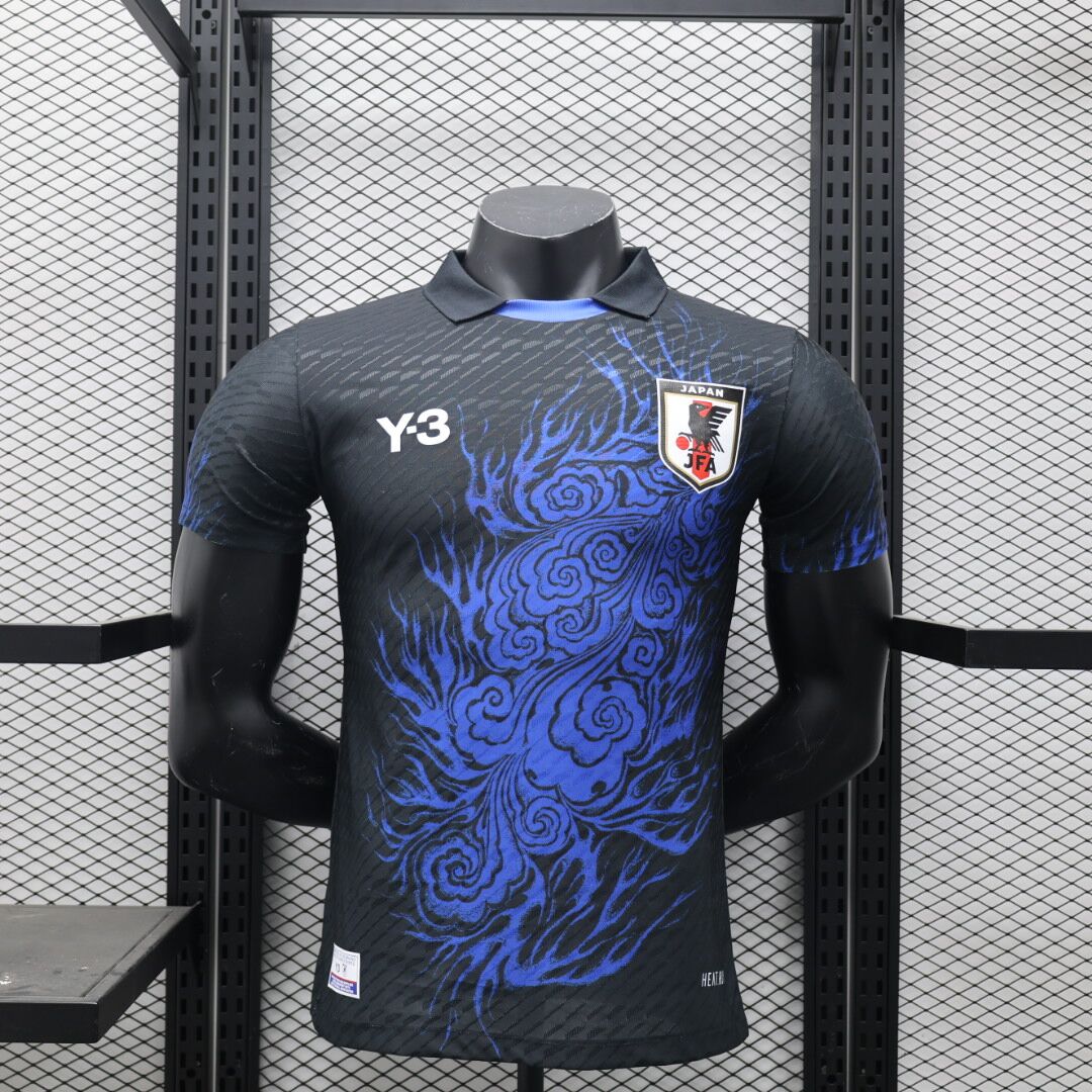 Camisa do Japao 24/25 Jogador - Preta e Azul