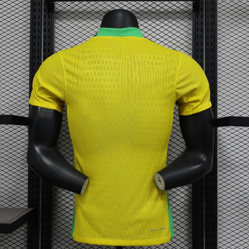 Camisa da Seleção do Brasil I 2025/26 Masculina Amarela Jogador