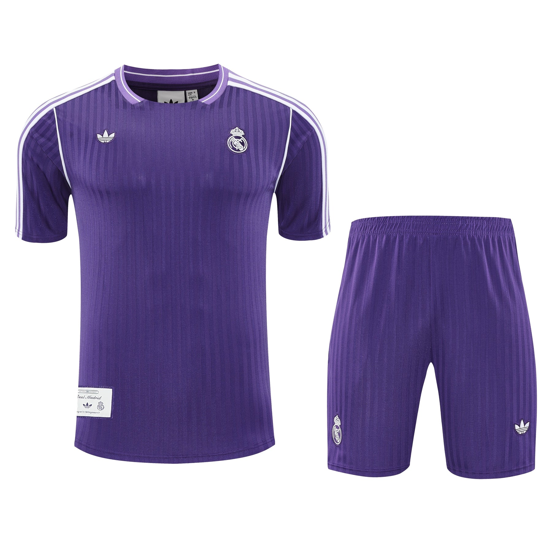 Kit de Treino adulto Real Madrid 2025/26 Short e Camisa