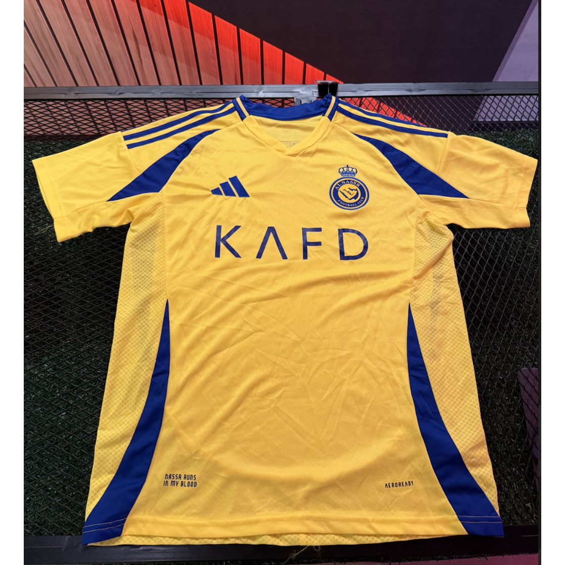 Camisa Al Nassr I 2024/2025 - Torcedor Masculina - Amarela