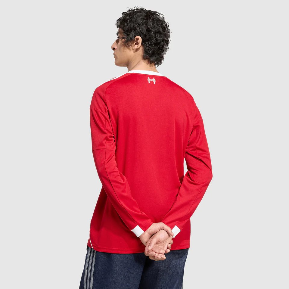 Camisa adidas Liverpool 2025/26 I Manga Longa