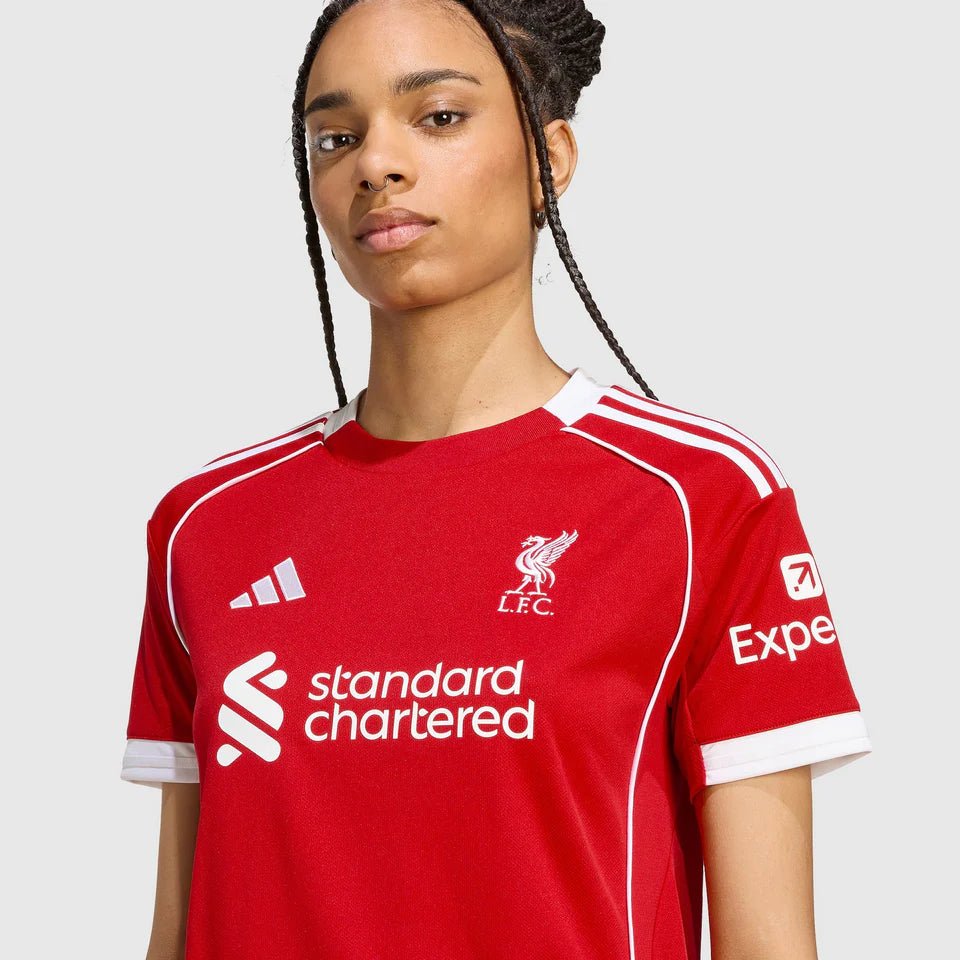 Camisa Liverpool I 2025/26 Feminina