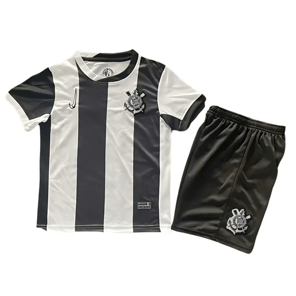 Kit Corinthians Third 24/25 – Infantil - DA Sports Oficial