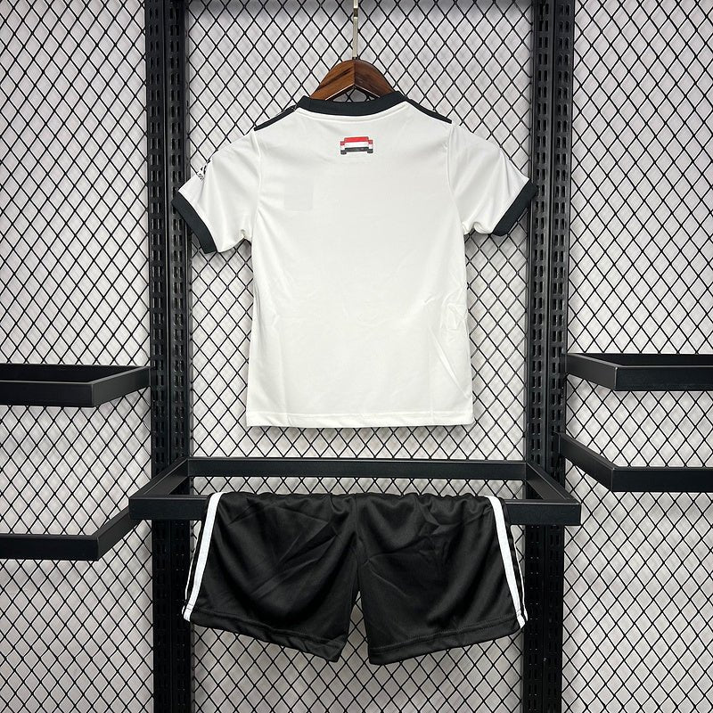 Kit Infantil Manchester United 24/25 - Branco e Vermelho - DA Sports Oficial