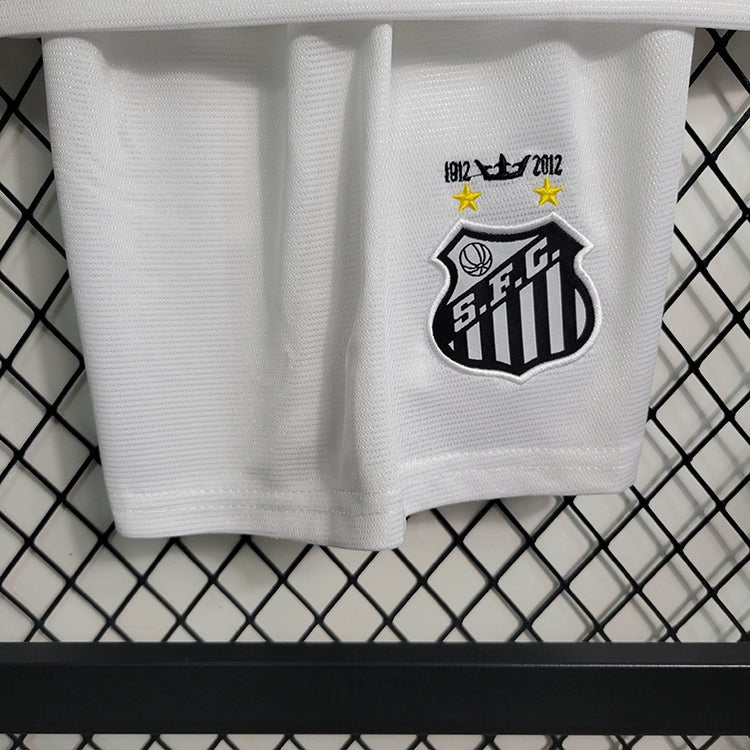 Kit infantil Santos 2012 Retrô - Branca Nike - DA Sports Oficial