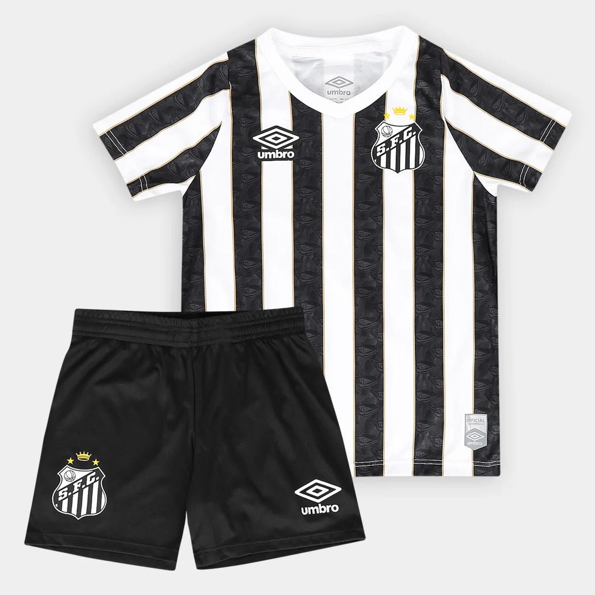 Kit Infantil Umbro Santos II 24/25 - DA Sports Oficial