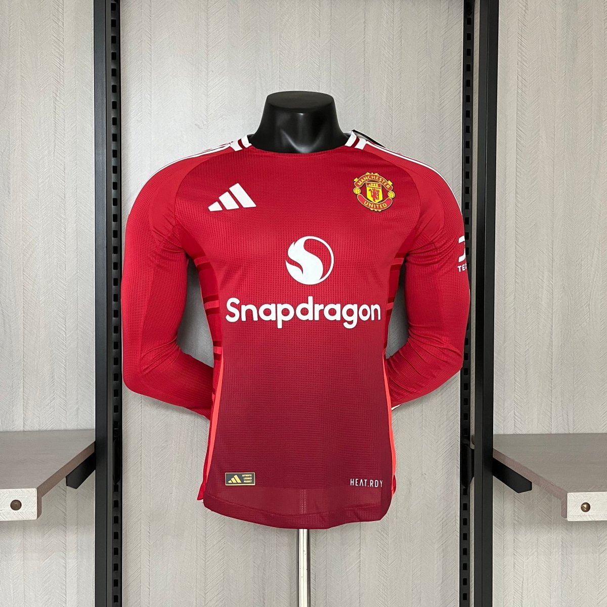 Manga longa Manchester United Home 24/25 Modelo Jogador - DA Sports Oficial