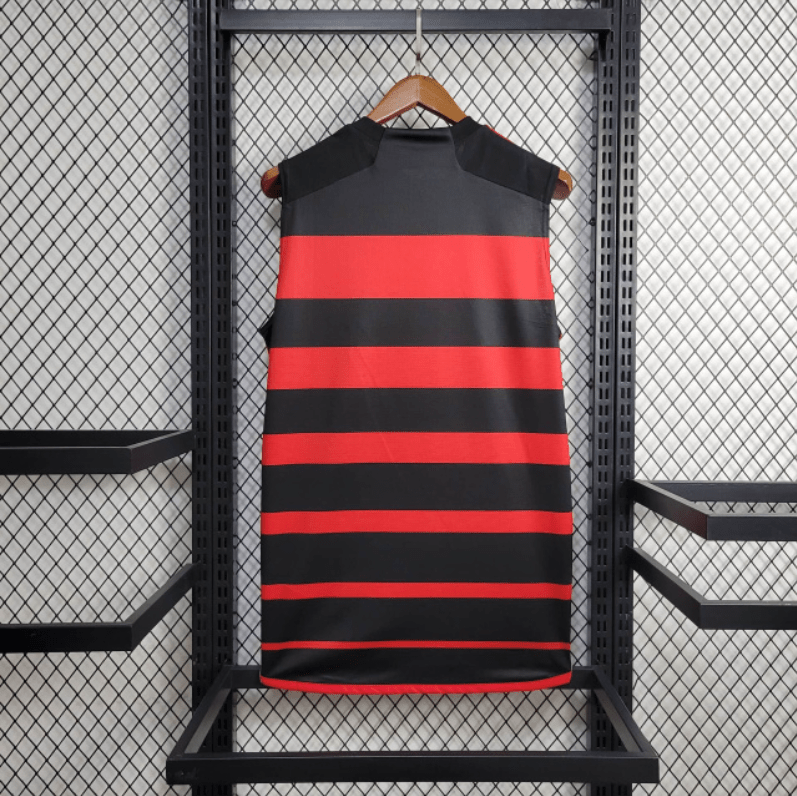 Regata do Flamengo I 24/25 s/n° Torcedor Adidas Masculina - Vermelho+Preto - DA Sports Oficial