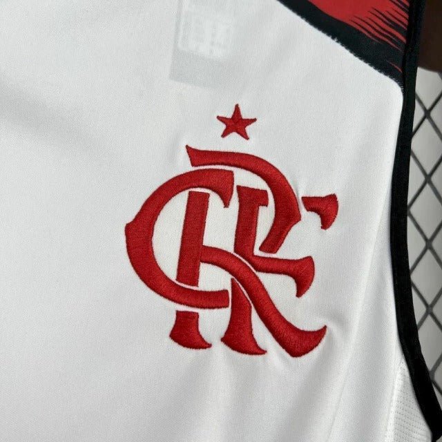 Regata Flamengo 2 Adidas 2025 - Branca - DA Sports Oficial
