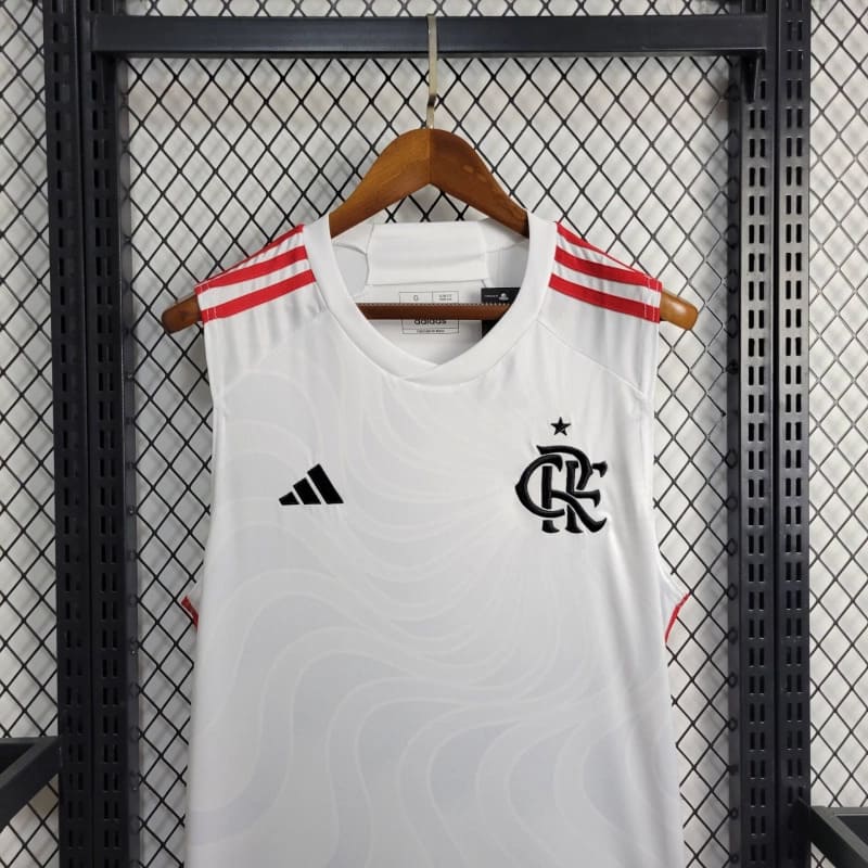 Regata Flamengo II 24/25 s/n° Torcedor Adidas Masculina - Branco - DA Sports Oficial