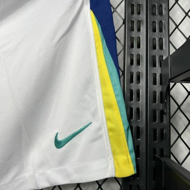 Short Brasil Away 2024 Nike Copa América - Branco - DA Sports Oficial