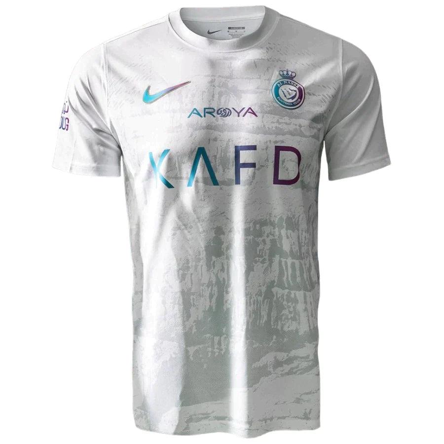 Camisa Al Nassr Third Refletiva 23/24 s/n Torcedor Masculino - Branco - DA Sports Oficial