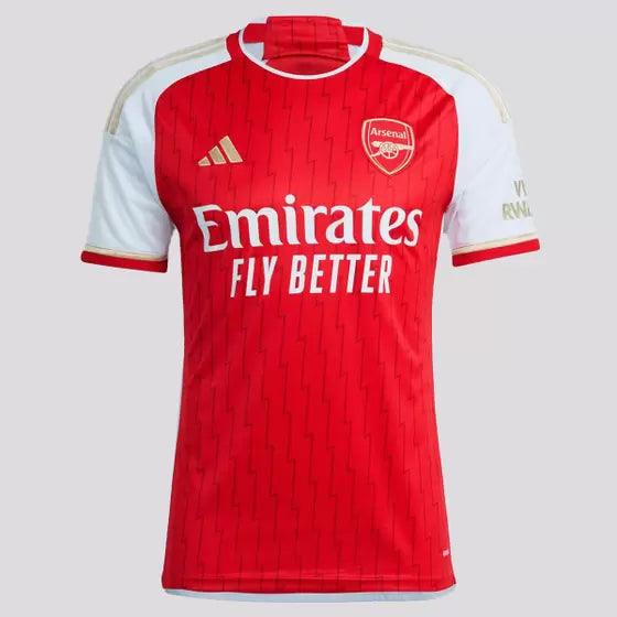 Camisa Arsenal I 23/24 Adidas - Vermelho - DA Sports Oficial