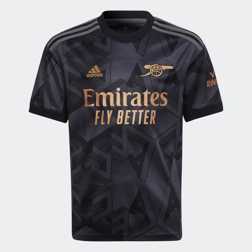 Camisa Arsenal II 22/23 Adidas - Preto - DA Sports Oficial