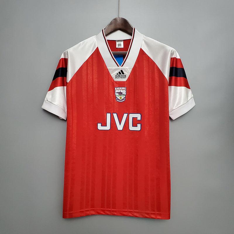 アーセナル ユニフォーム JVC ARSENAL adidas Oサイズ Camisa Arsenal Retrô 1992/1993 Vermelha- Adidas – DA Sports Oficial