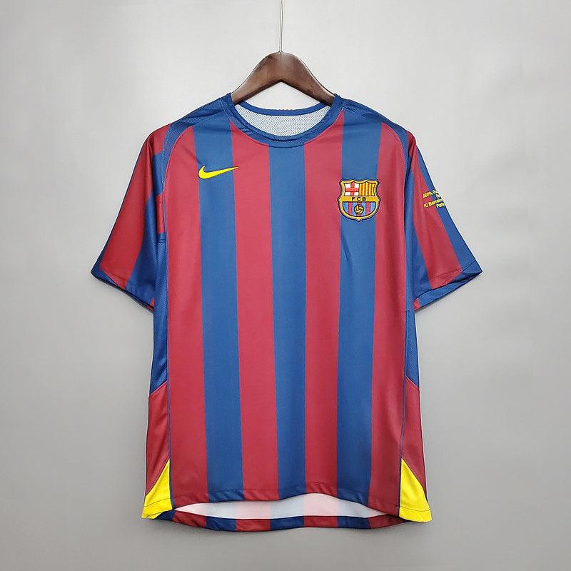 Camisa Barcelona Retrô 2006 Azul e Vermelha - Nike – DA Sports Oficial