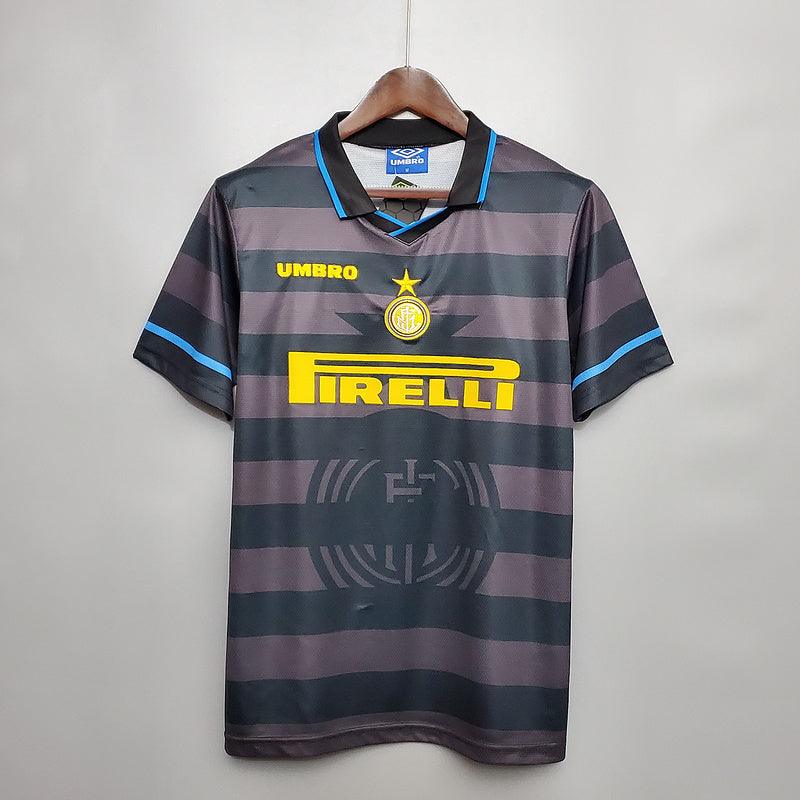 Camisa Inter de Milão Retrô 1997/1998 Cinza - Umbro – DA Sports