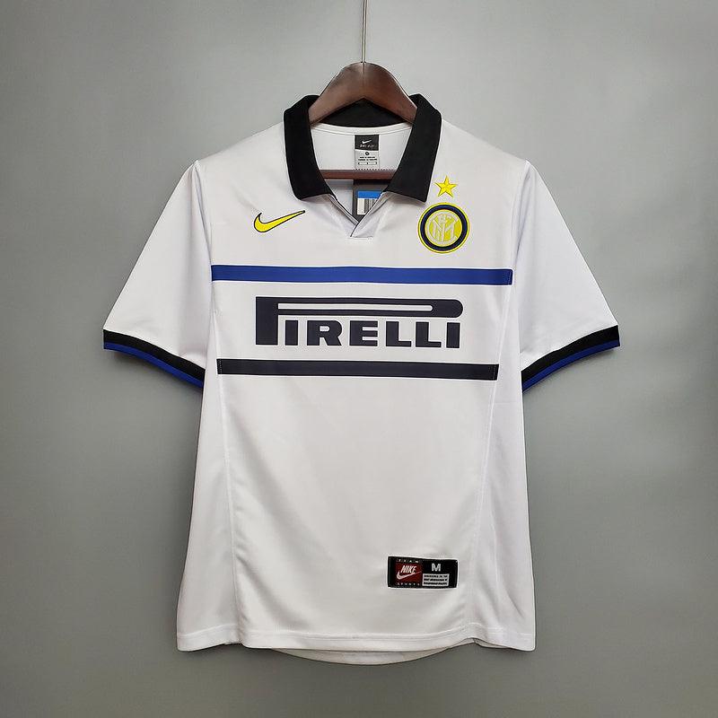 1998-1999 NIKE インテル　ミラノ　シャツ　S ん24 Camisa Inter de Milão Retrô 1998/1999 Branca - Nike – DA Sports
