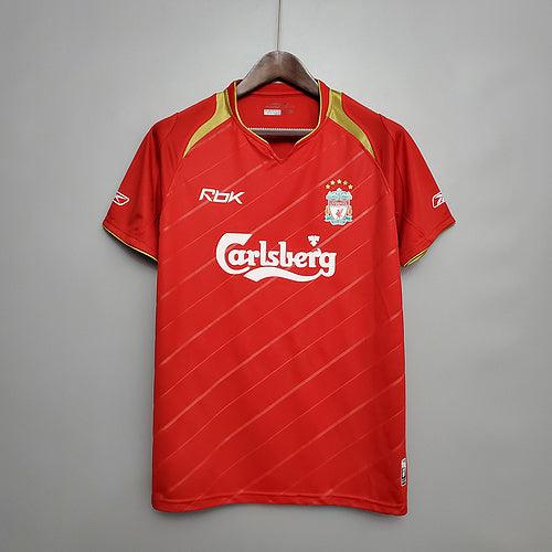 Camisa Liverpool Retrô 05/06 - Reebok - Vermelha – DA Sports Oficial