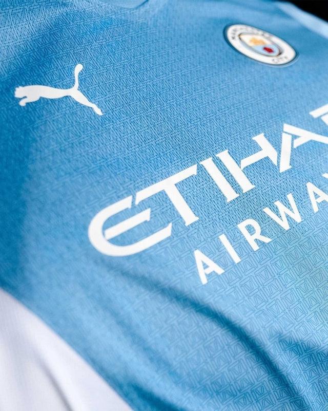 Camisa Manchester City I 21/22 Puma - Azul - DA Sports Oficial