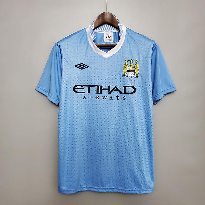 manchester city マンチェスター・シティ シャツ Umbro Camisa Manchester City Retrô 2011/2012 Azul - Umbro