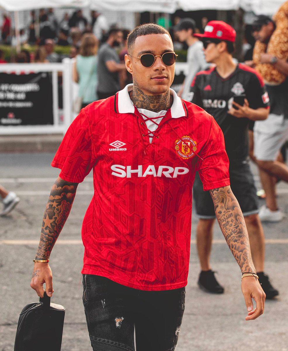 Camisa Manchester United I Retrô 1992/93 Umbro - Vermelho - DA Sports Oficial